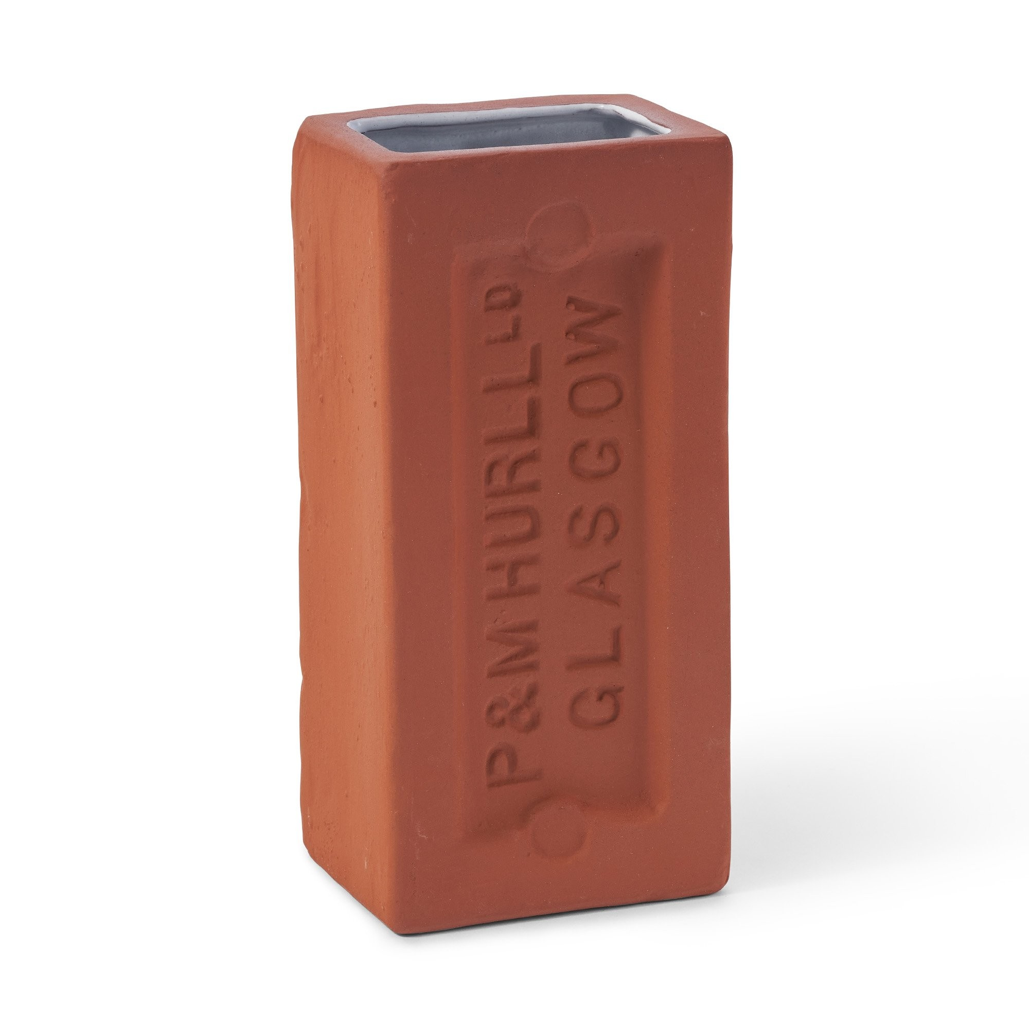 Glasgow Brick Vase - Terracotta