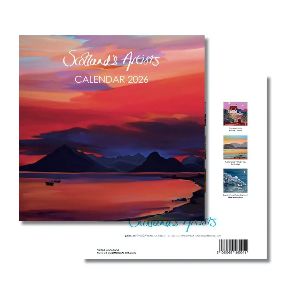 Scotland’s Artists 2026 Wall Calendar