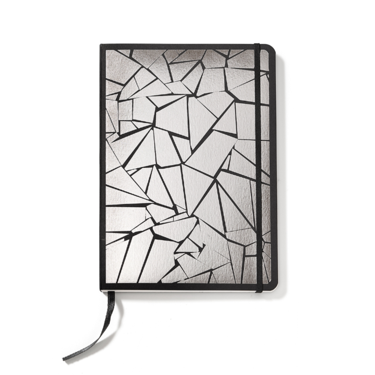 Niki de Saint Phalle A5 Mirrors Notebook - Silver