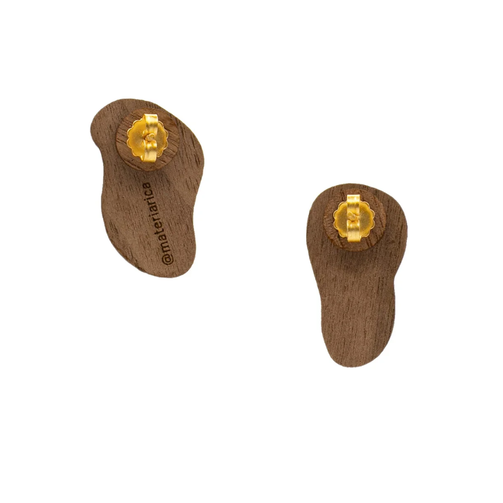 Soft Clock Stud Earrings