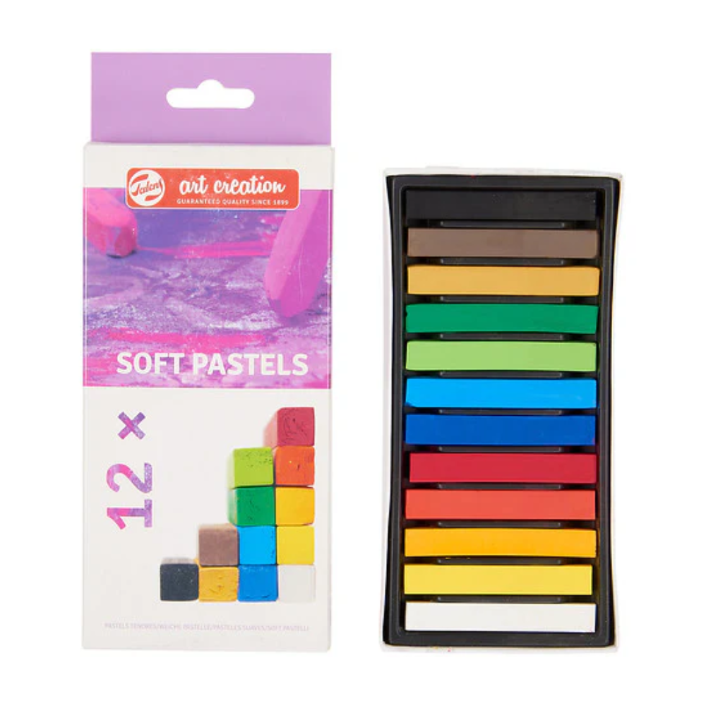 Talens Art Creation Soft Pastel Set - 12 Colours