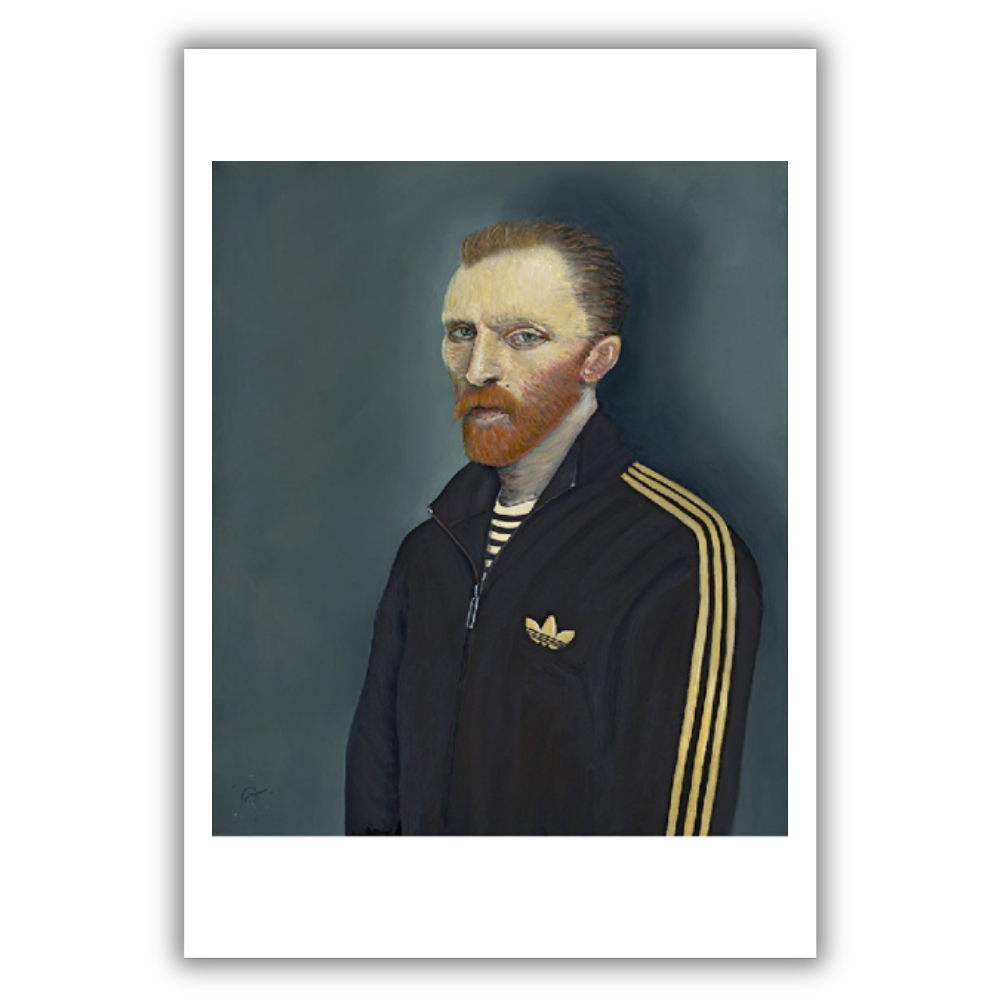 Ross Muir: Square Gogh Print