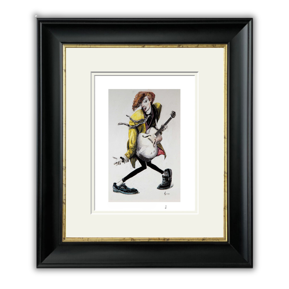 John Byrne: Suzi, Yellow Jacket Limited Edition Print