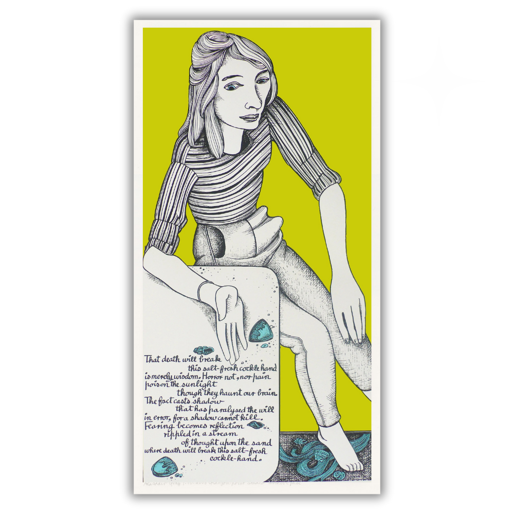 Alasdair Gray: That Death Will Break Hand Signed Limited Edition