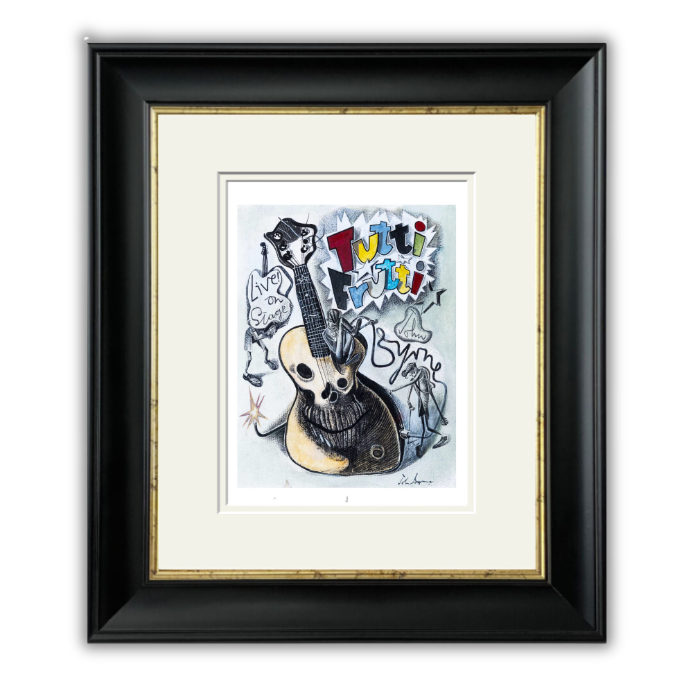 John Byrne: Tutti Frutti Live Hand Signed Limited Edition Print