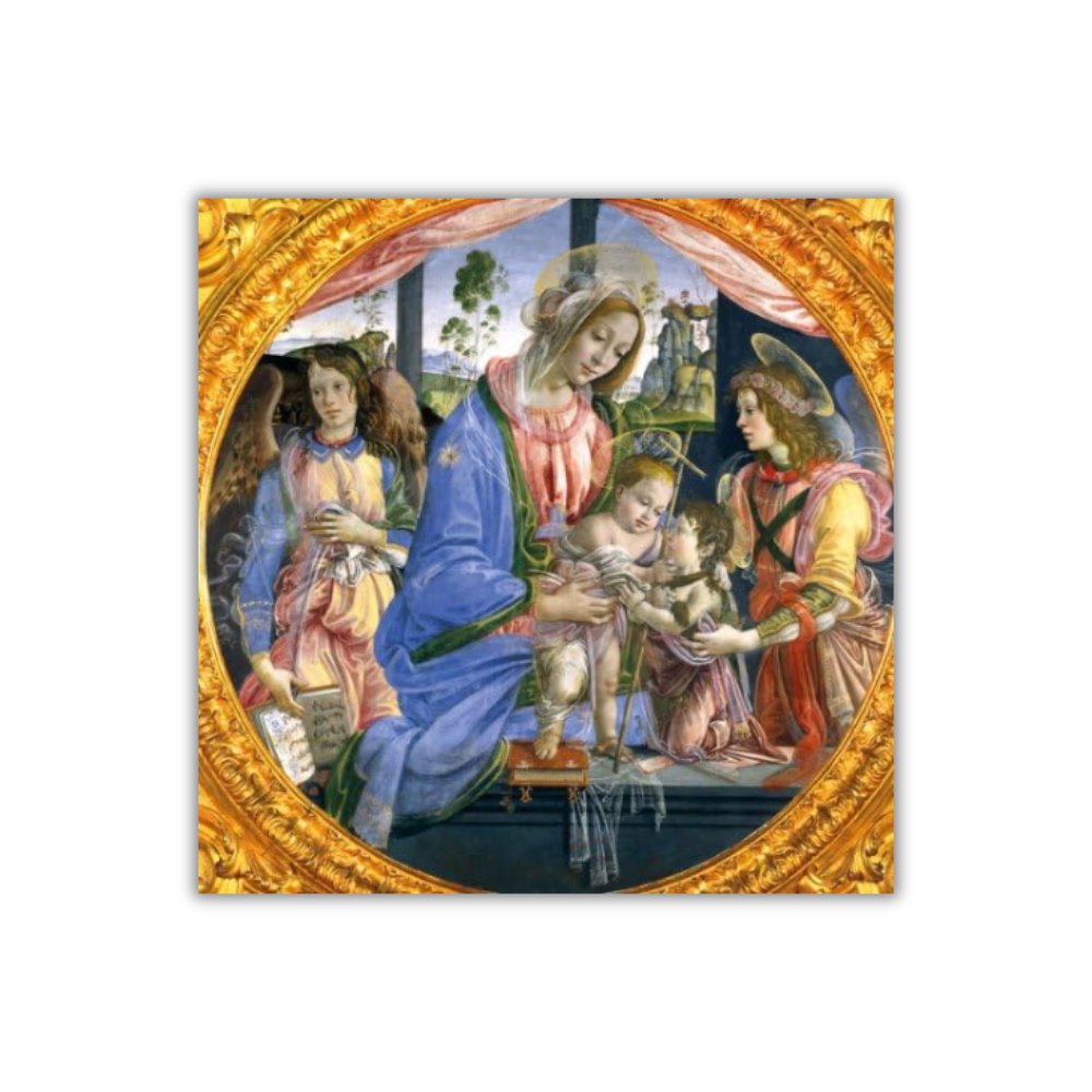 Virgin & Child Christmas Cards - 8 Pack