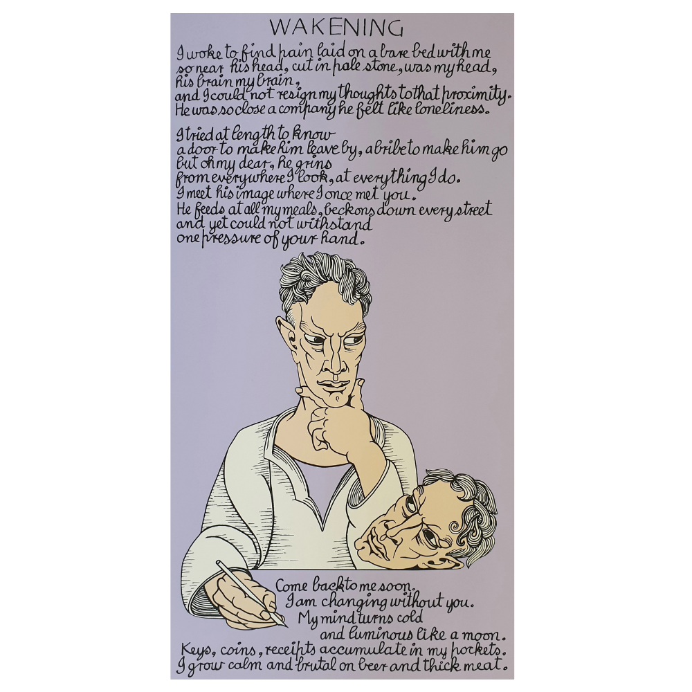 Alasdair Gray: Wakening Hand Signed Limited Edition