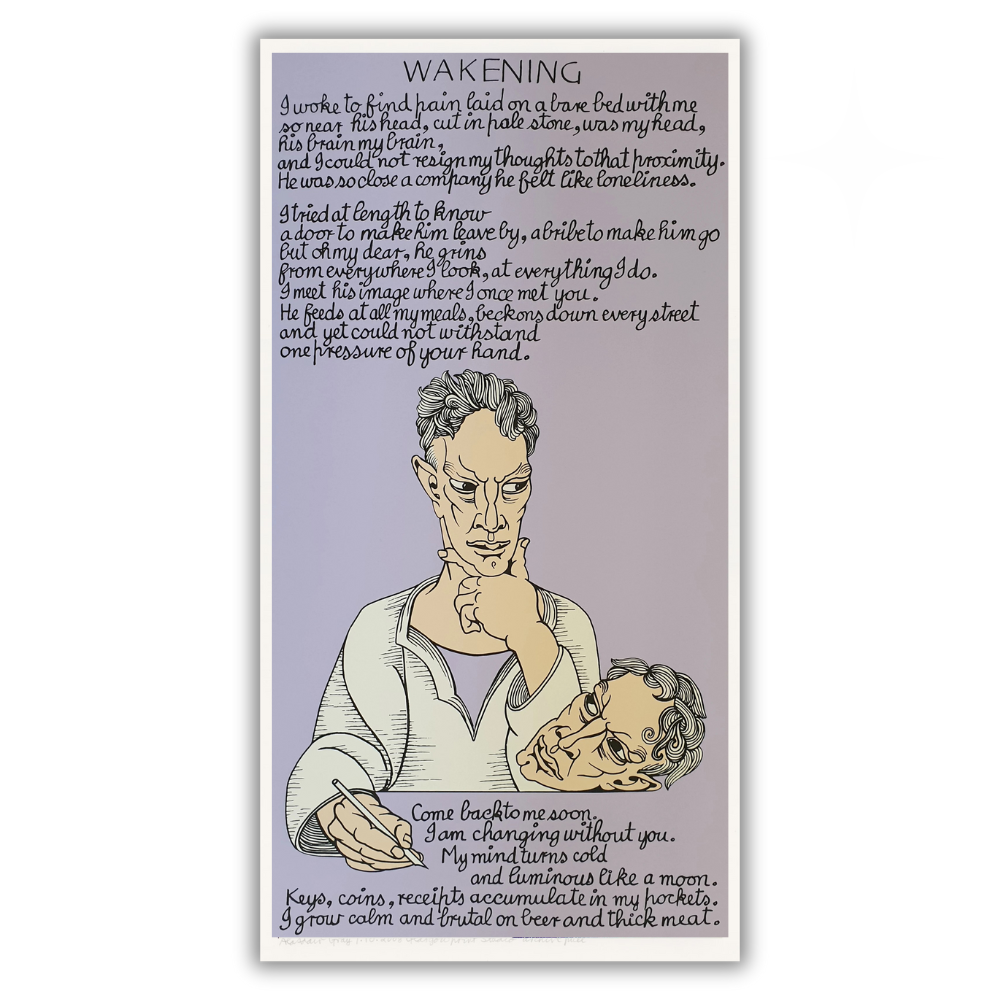 Alasdair Gray: Wakening Hand Signed Limited Edition