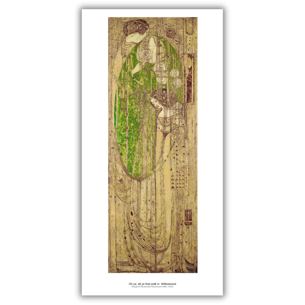 Margaret MacDonald Mackintosh: Willowwood Large Print