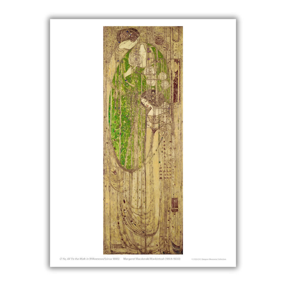 Margaret MacDonald Mackintosh: Willowwood Print