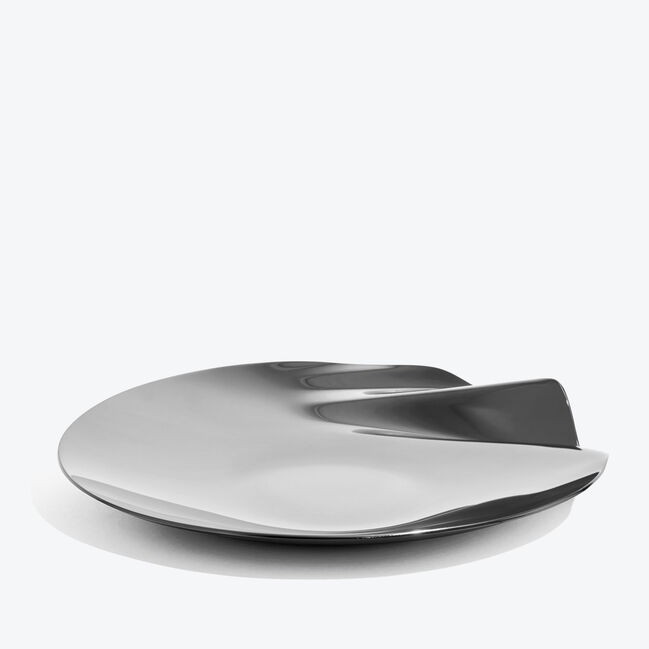 Zaha Hadid: Serenity Platter - Silver