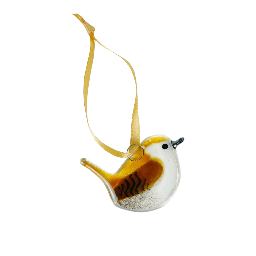 Wren Glass Decoration