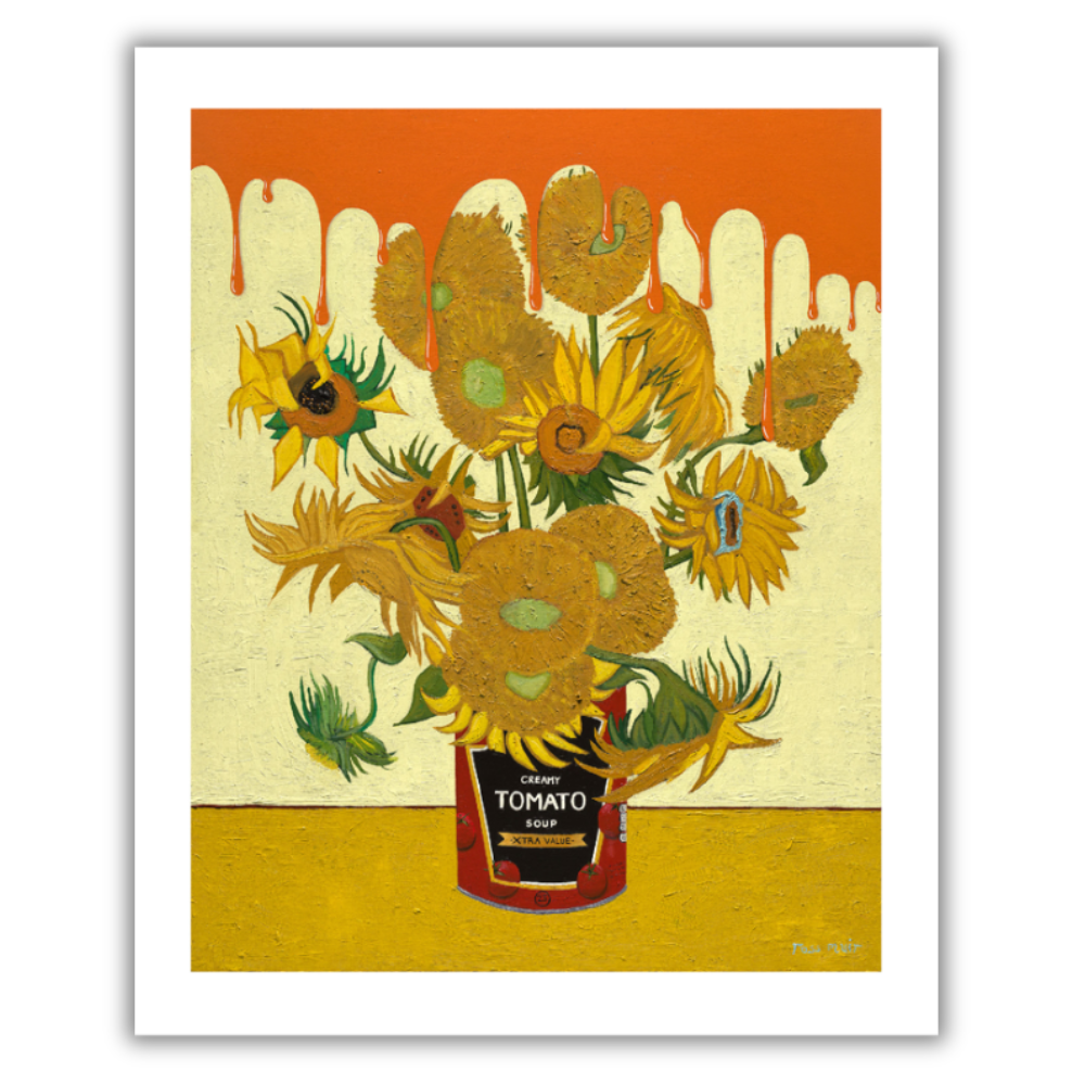 Ross Muir: Xtra Value Sunflowers Hand Signed Limited Edition Print