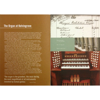 The Kelvingrove Organ Booklet and CD