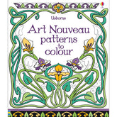 Art Nouveau Patterns to Colour