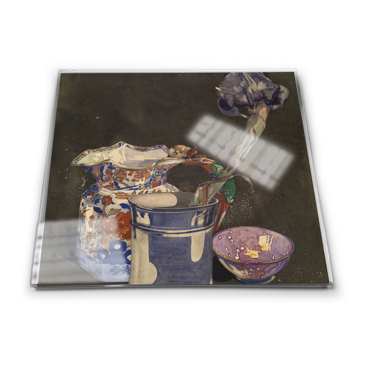 Mackintosh Iris Glass Coaster