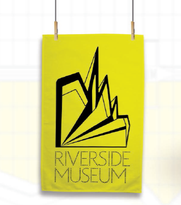 Riverside Museum Tea Towel