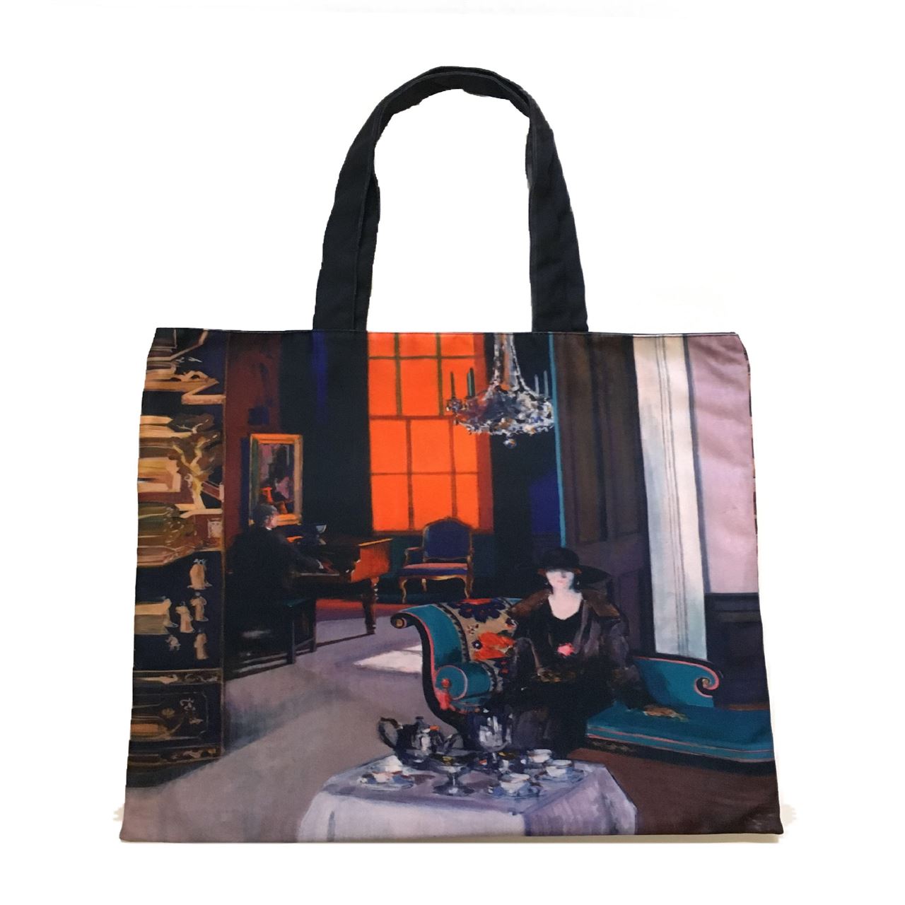 Orange Blind Tote-bag