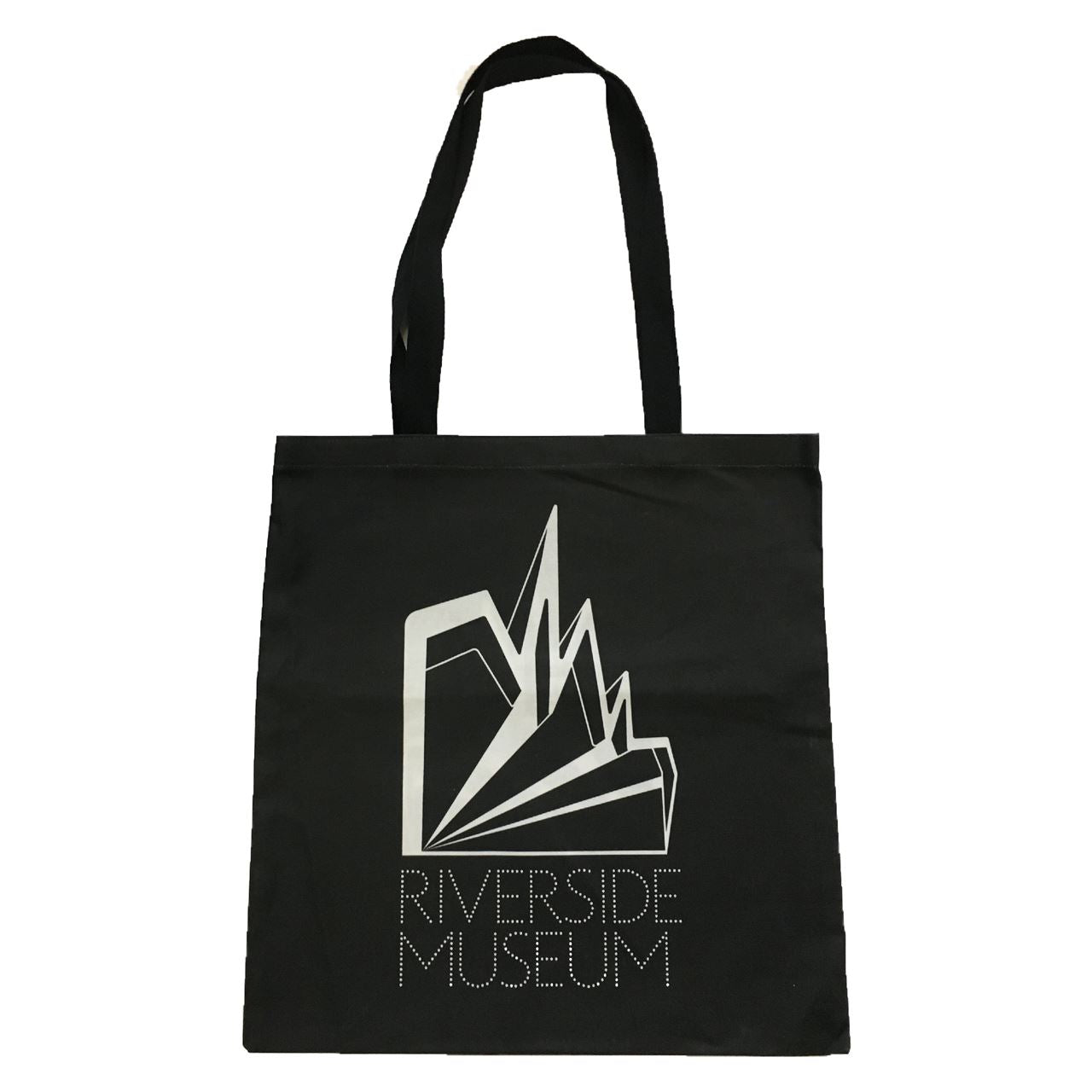 Riverside Museum Black Tote bag