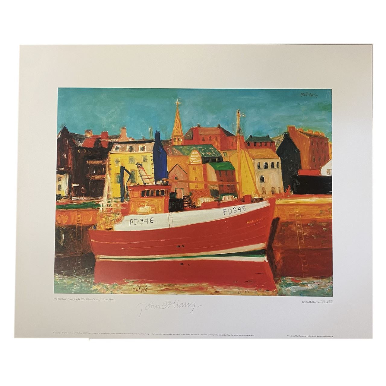 John Bellany Limited Edition Print - The Chinese Garden