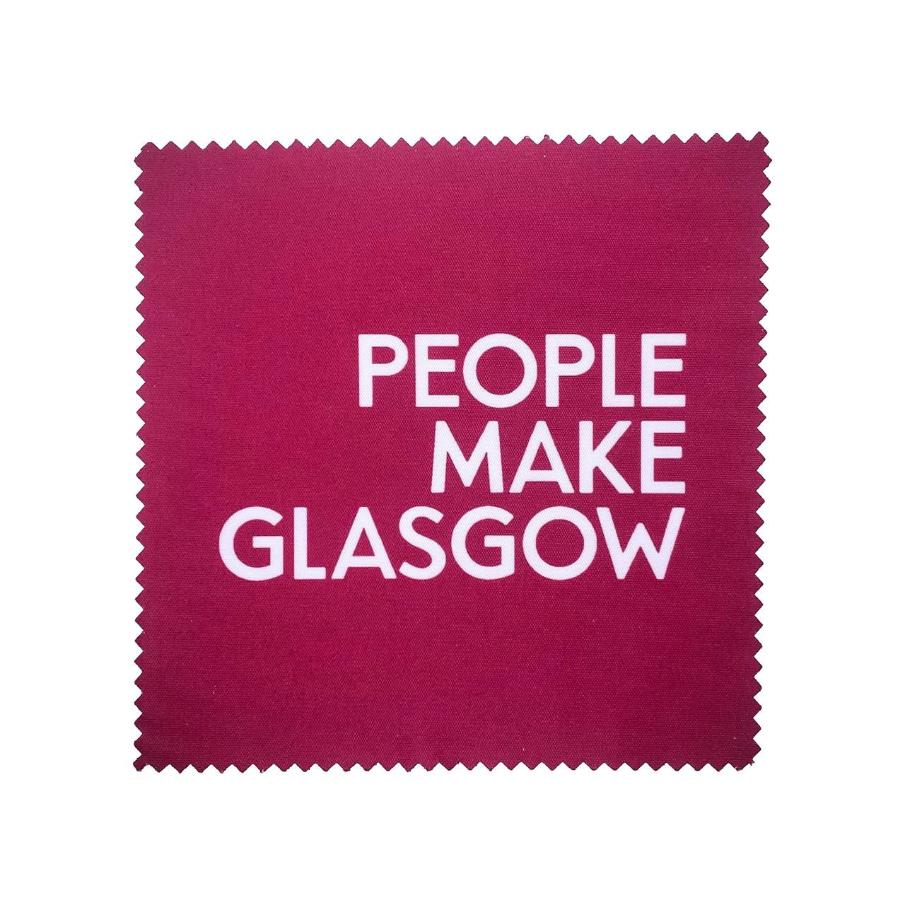 People Make Glasgow Lens Cloth