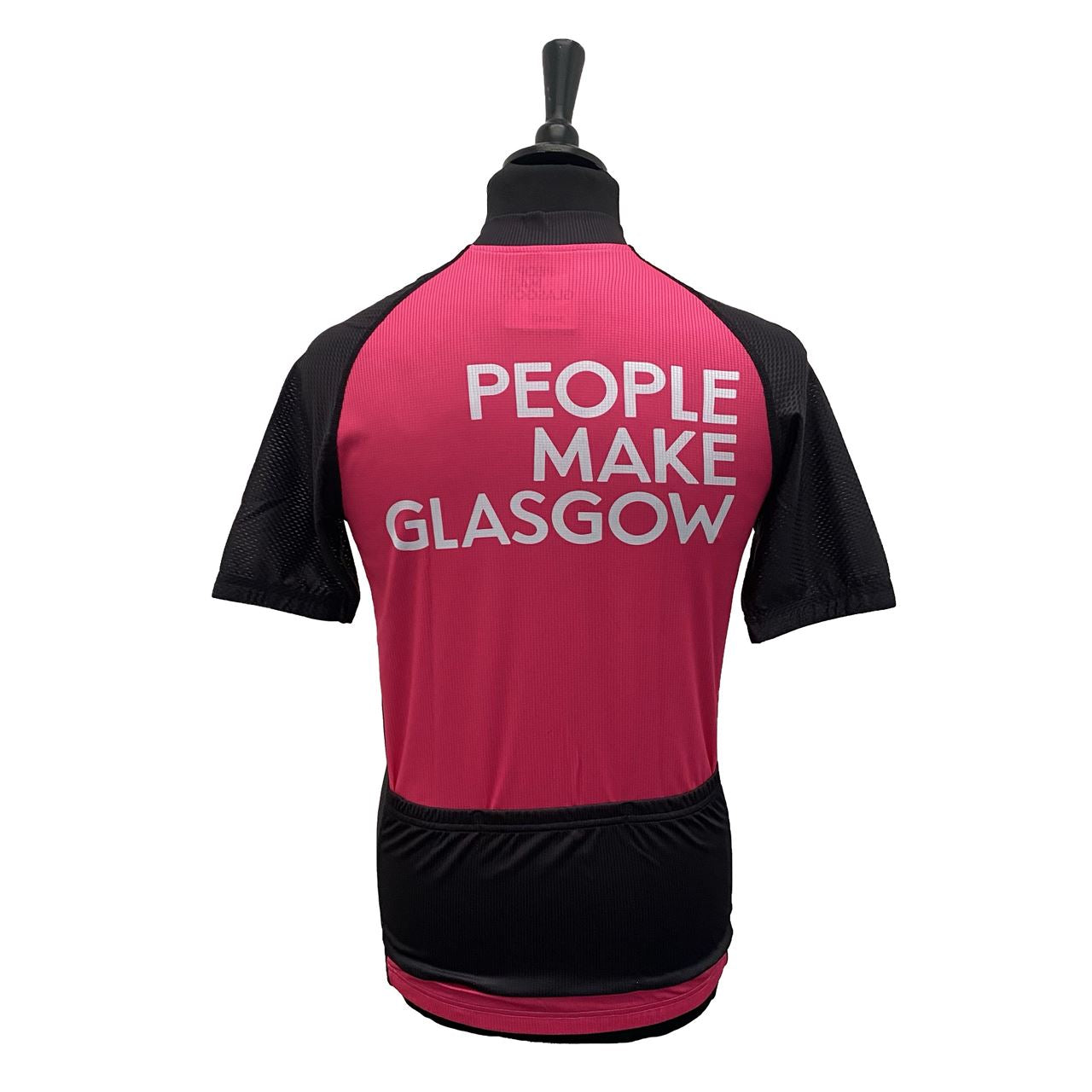 People Make Glasgow Cycle Jersey Pink Small