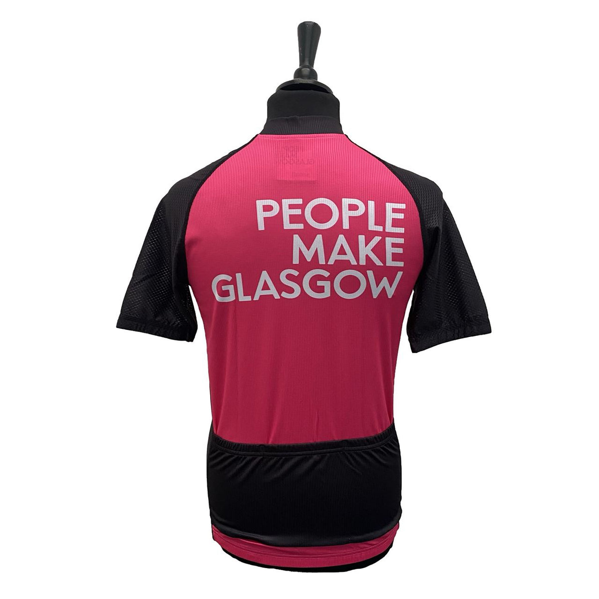 People Make Glasgow Cycle Jersey Pink