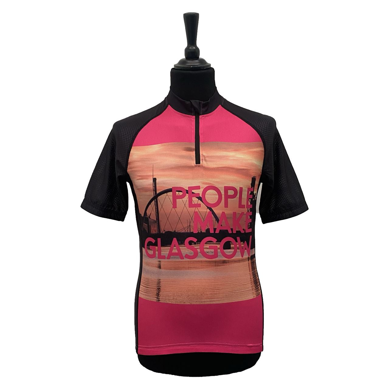 People Make Glasgow Cycle Jersey - Orange