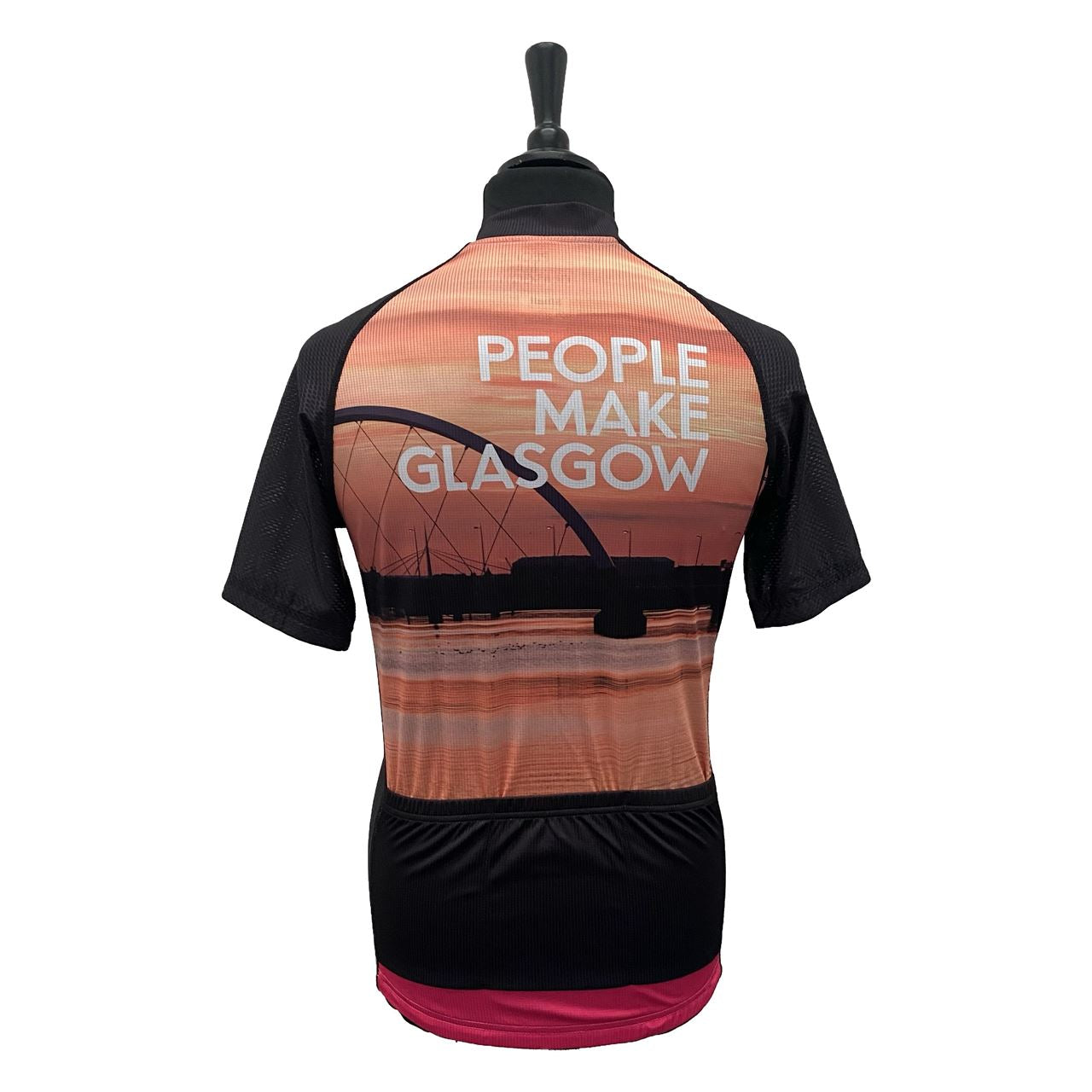 People Make Glasgow Cycle Jersey - Orange