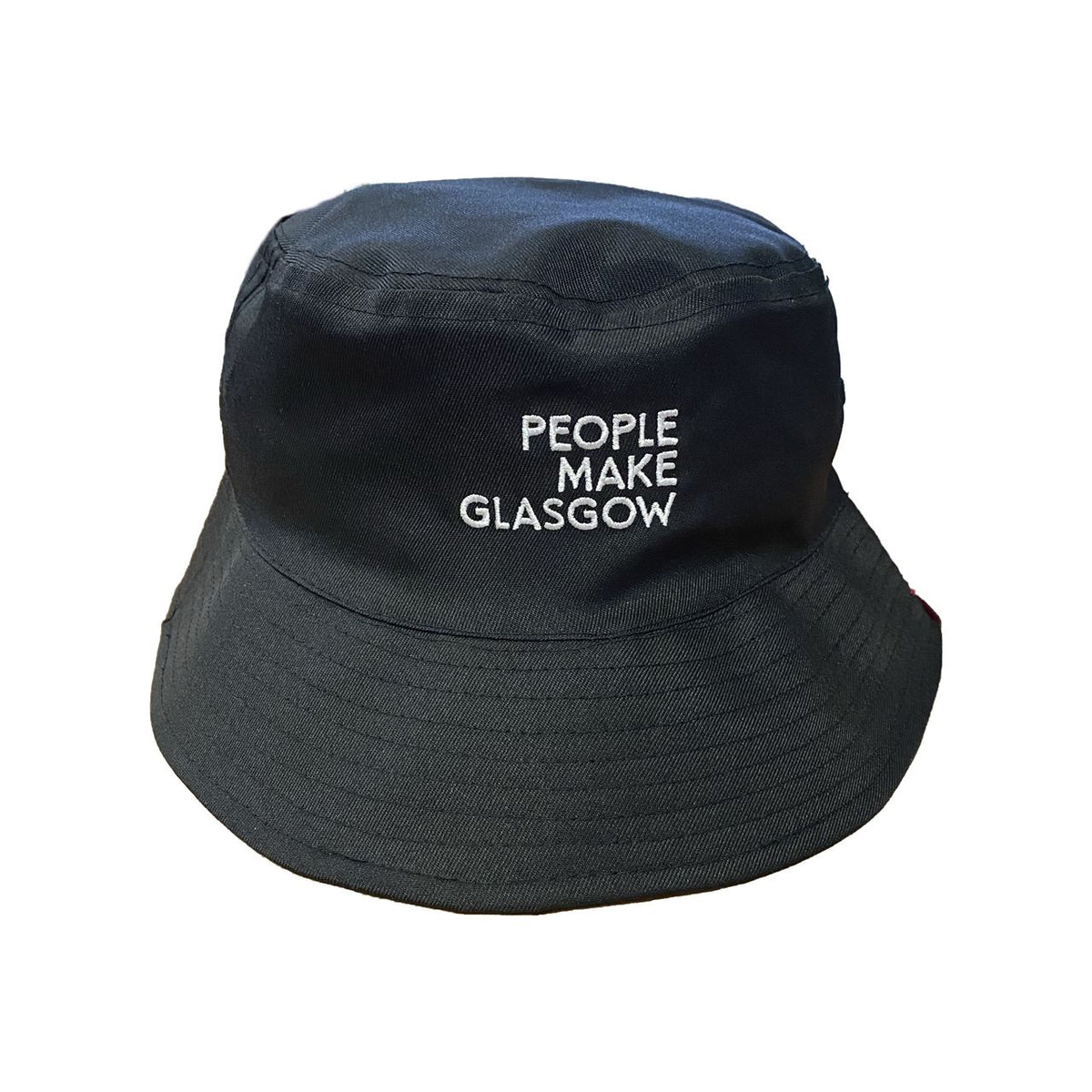 People Make Glasgow Black/White Bucket Hat