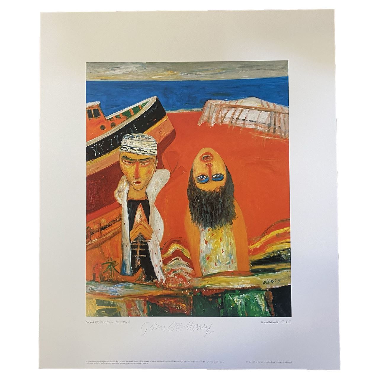 John Bellany Limited Edition Print - The Chinese Garden