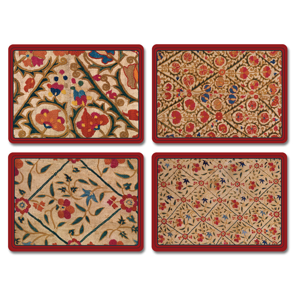 Set of 4 Suzani Tablemats