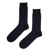 Thesis Socks - Navy & Black
