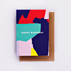 Happy Birthday Card - Bright Painter