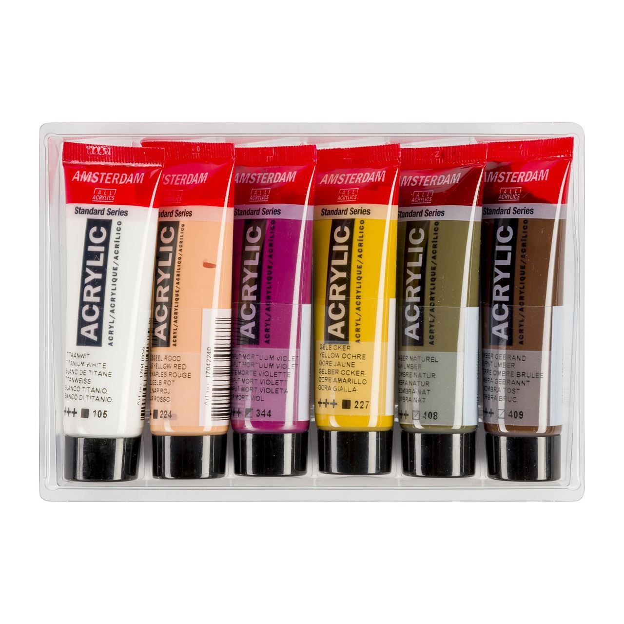 Portrait Acrylic Paint Set - 6 x 20ml