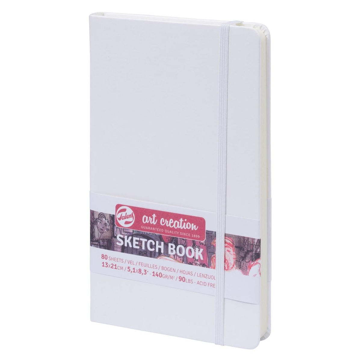 13x21cm Sketch Book - White