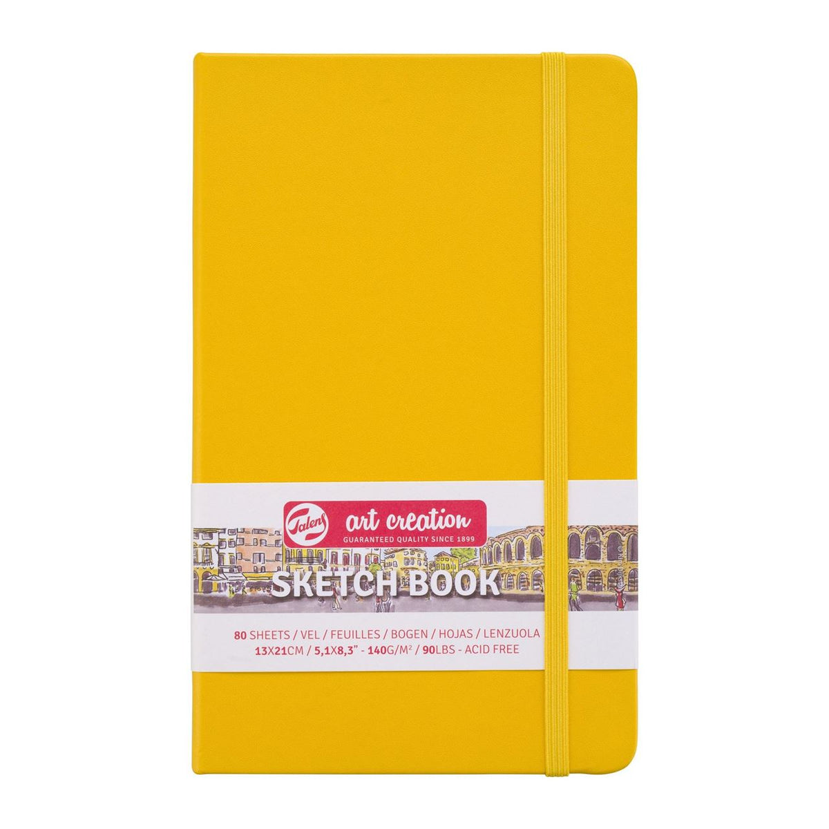13x21cm Sketch Book - Yellow