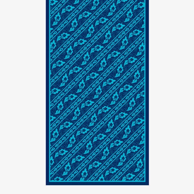 Rory Hutton Burrell Inspired Silk Scarf - Teal