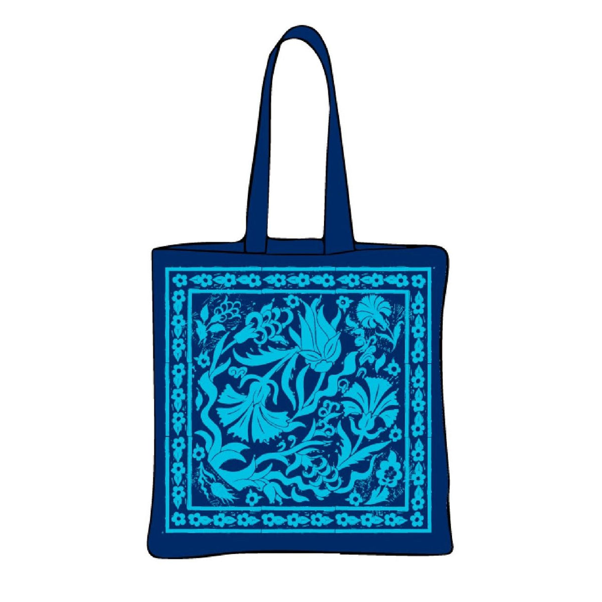 Rory Hutton Burrell Inspired Tote Bag - Teal