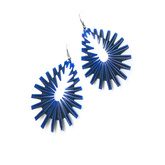 Drop Earrings - Blue