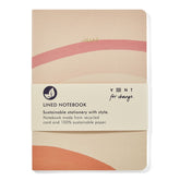 Recycled & Sustainable A5 Notebook - Ideas Cream