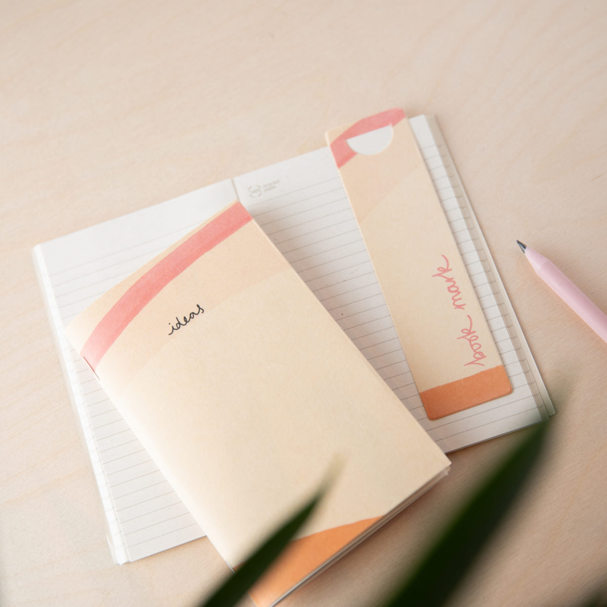 Recycled Mini Notebook - Ideas Cream