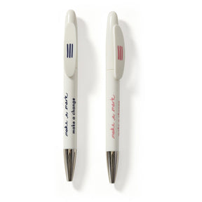 Recycled Pens in Blue Sleeve  - Pack of 2