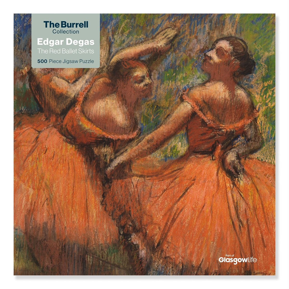 Edgar Degas: Red Ballet Skirts Jigsaw