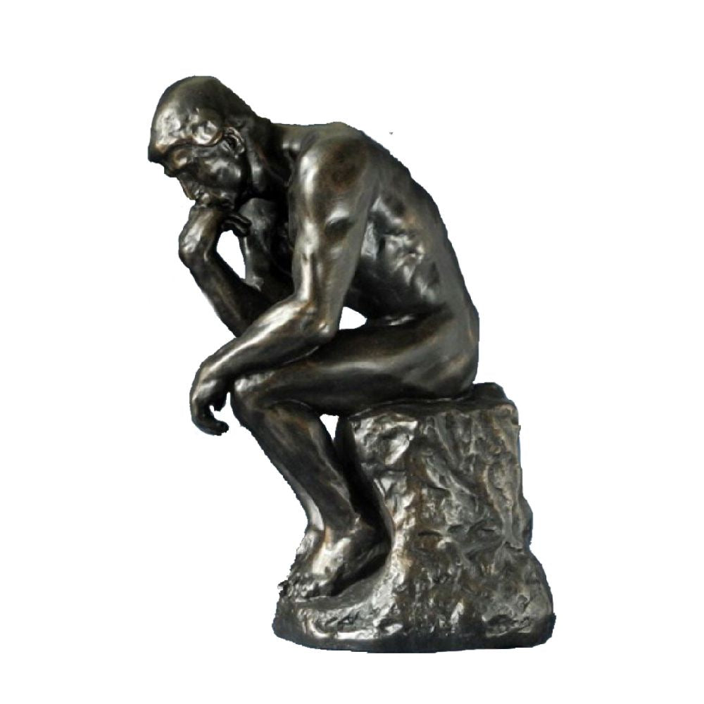 August Rodin: The Thinker Statue 23cm