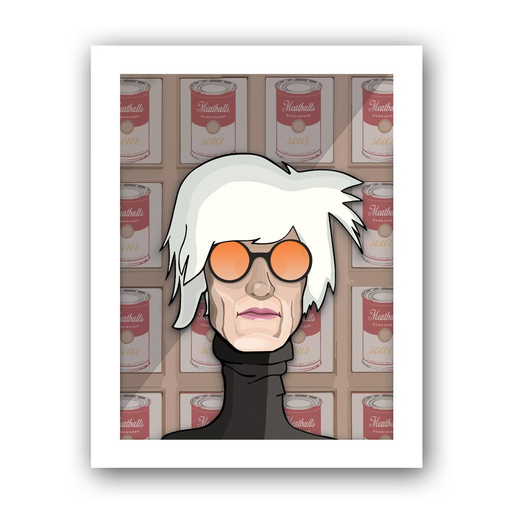 Cartoon Artist Print: Sunglasses