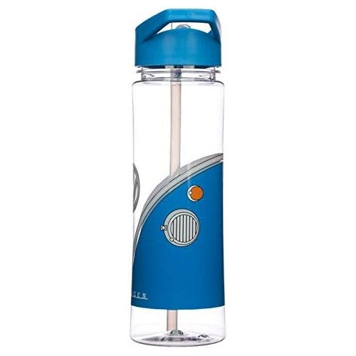 Volkswagen VW T1 Camper Reusable Water Bottle - Blue