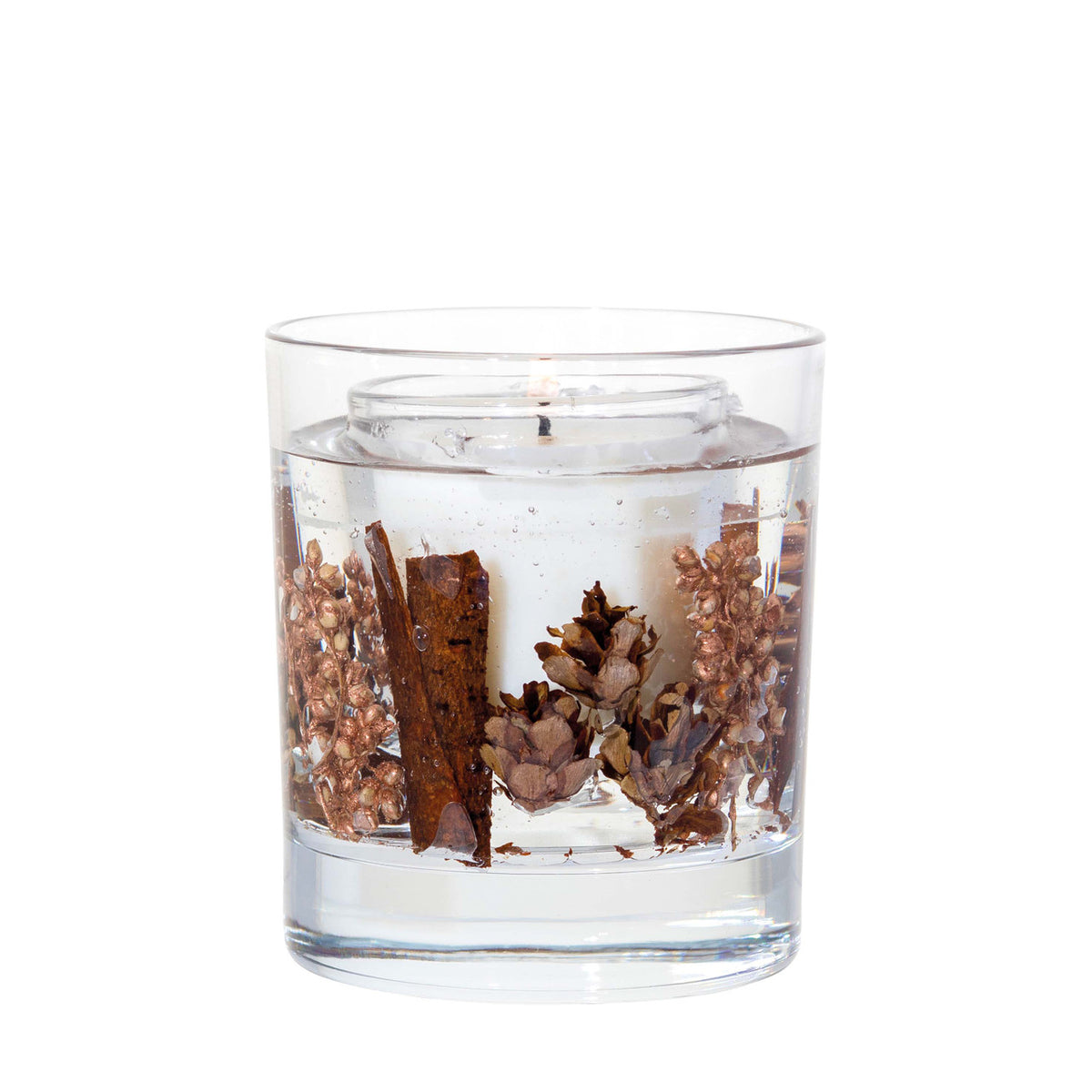 Botanical Wax Candle - Wood