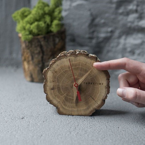 Wooden Oak Clock