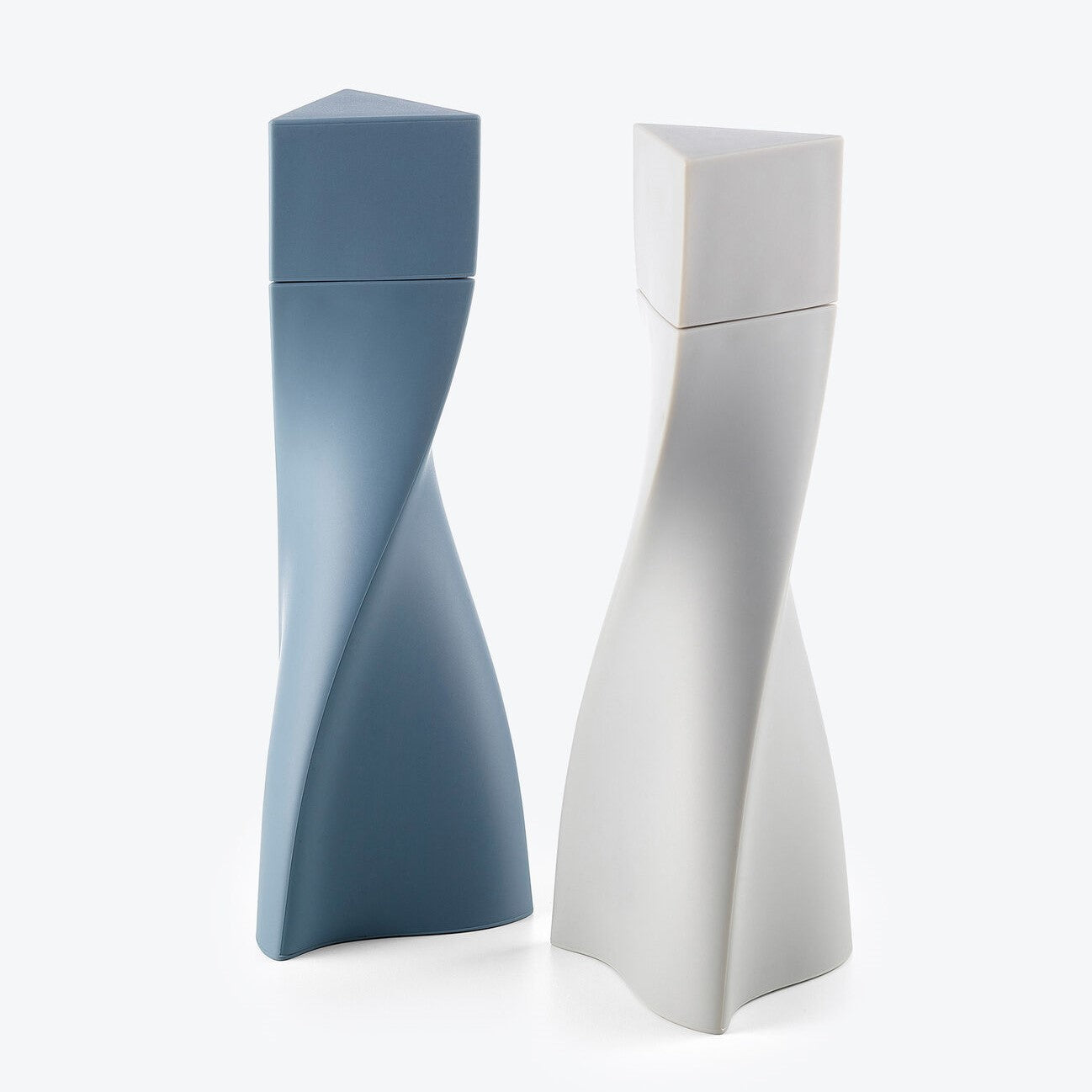 Zaha Hadid: DUO Salt & Pepper Grinder - Slate Blue/Grey